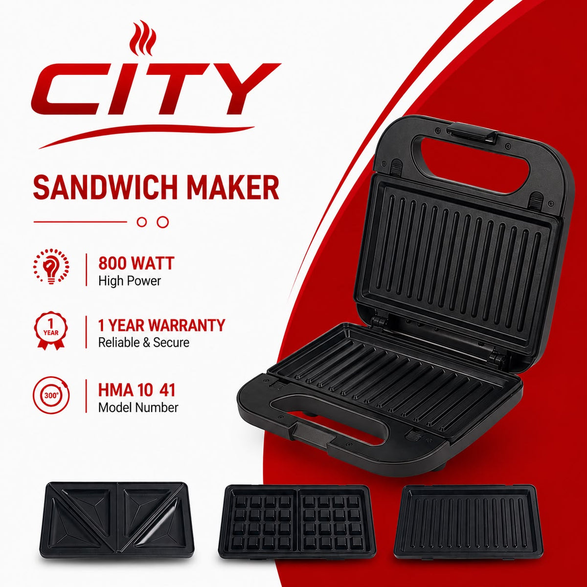 Sandwich Maker 3 in 1